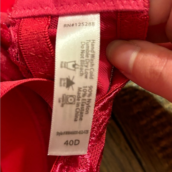 Pink 40D bra - Picture 3 of 4